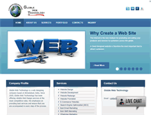 Tablet Screenshot of globlewebtechnology.com